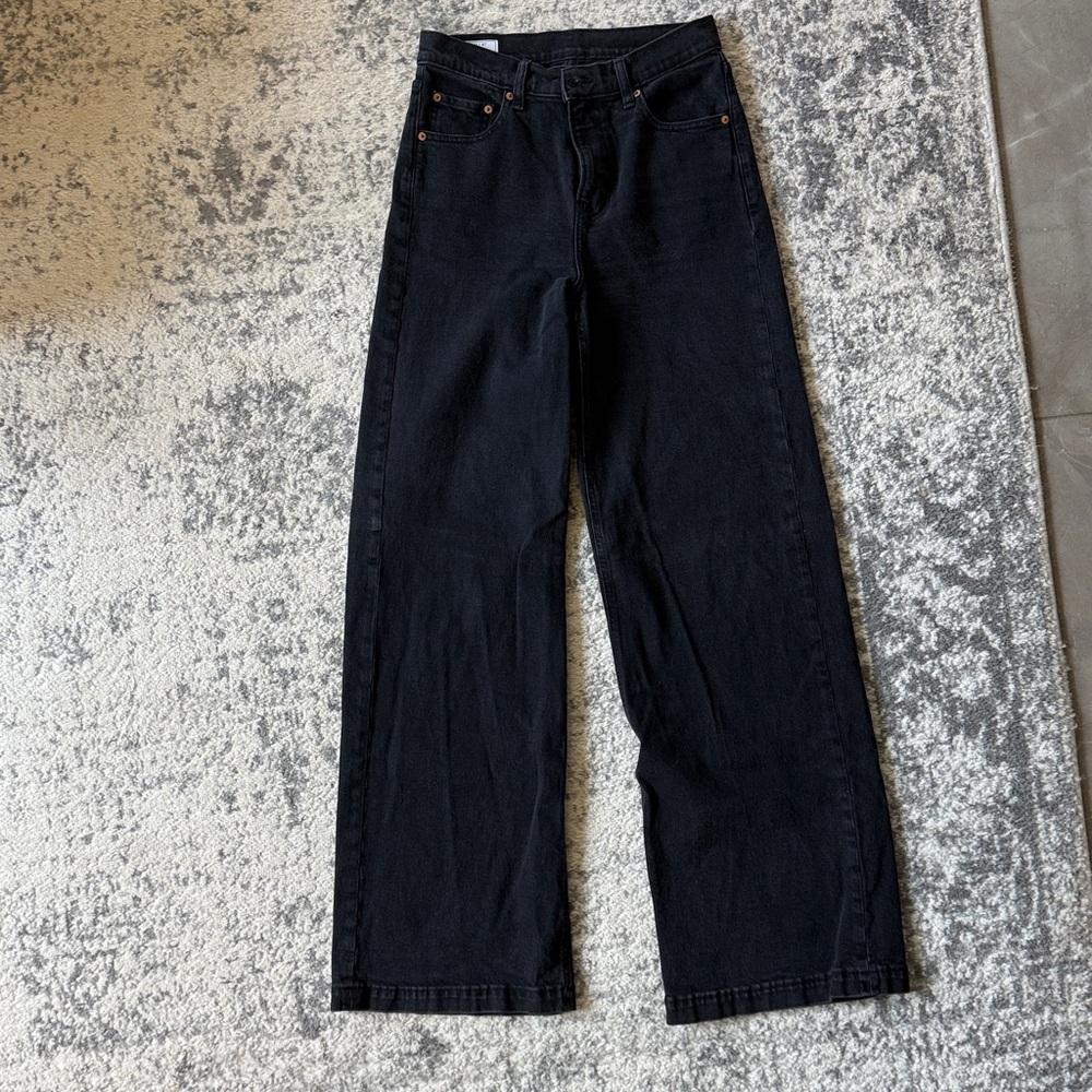 Like New Gap Wide Leg Stride Jeans